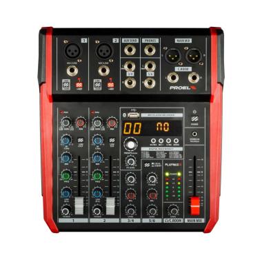 Proel playmix 6 mixer analogico 6 canali