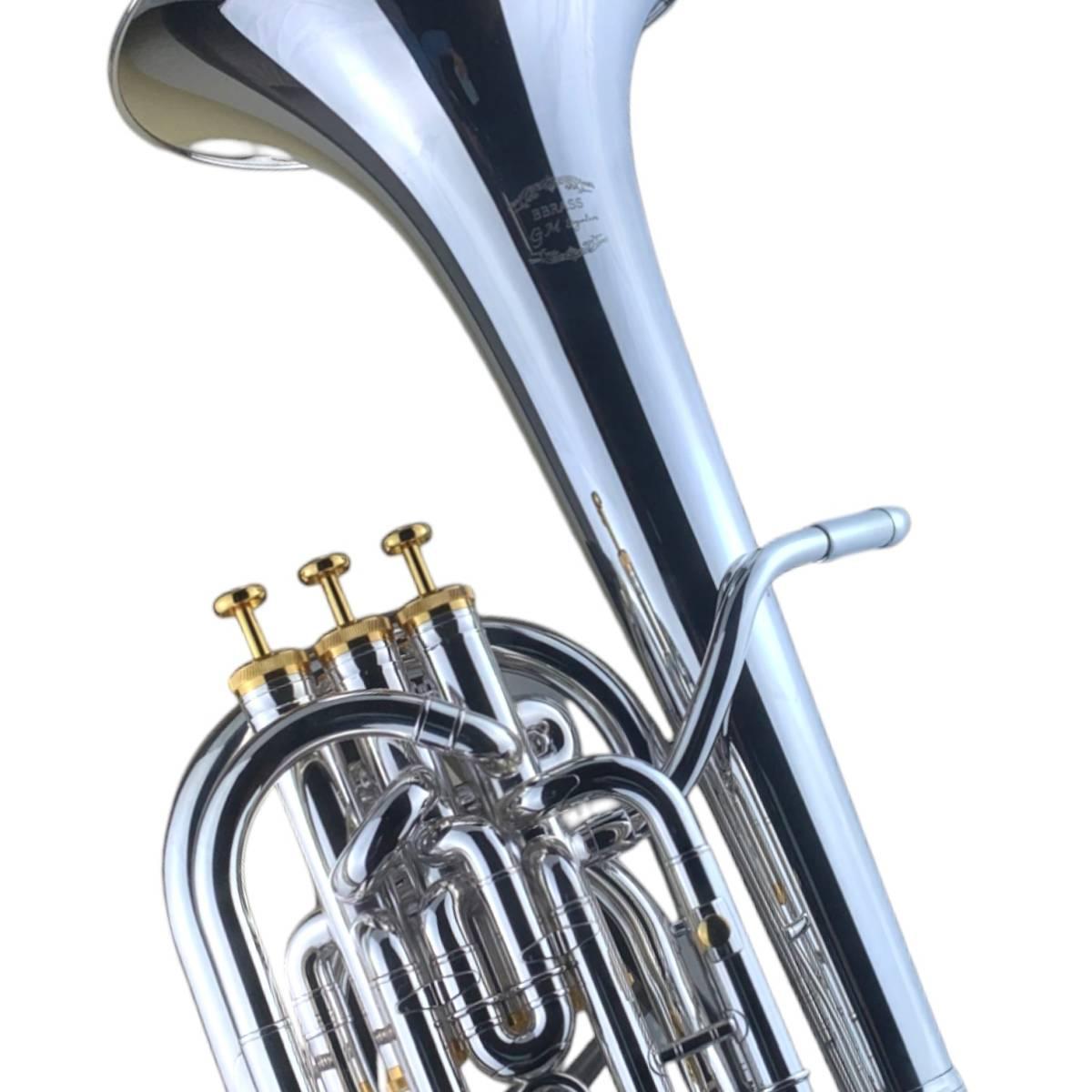 Bbrass gm signature flicorno baritono silver plated