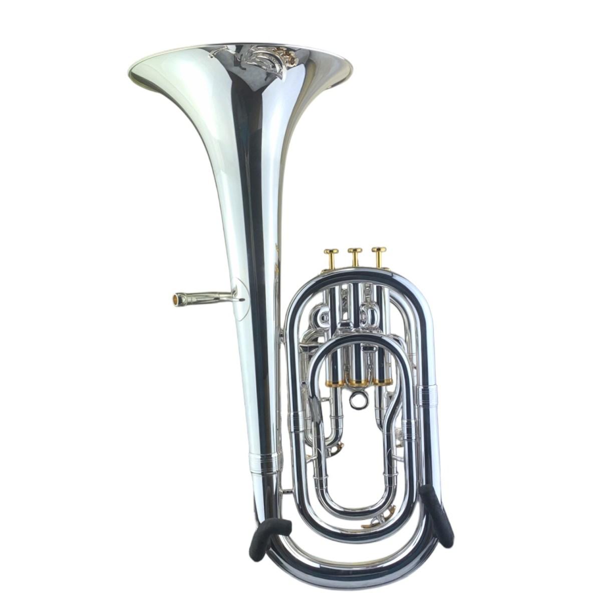 Bbrass gm signature flicorno baritono silver plated