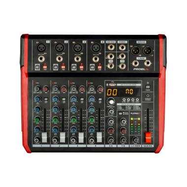 Proel play mix 8 mixer analogico 8 canali