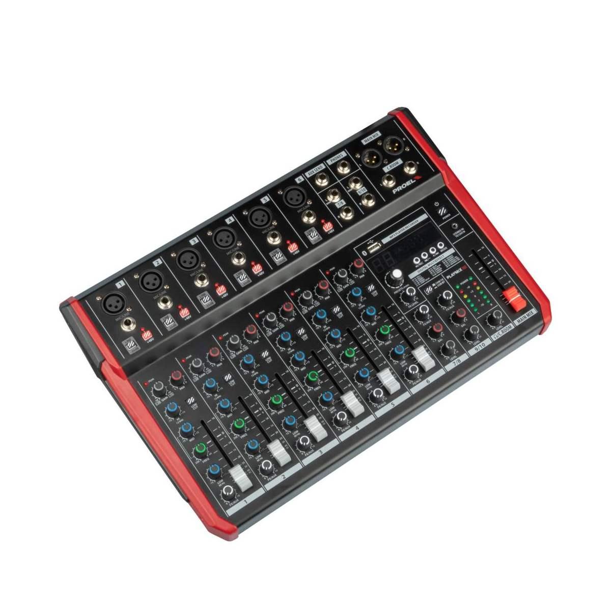 Proel play mix10 mixer analogico 10 canali