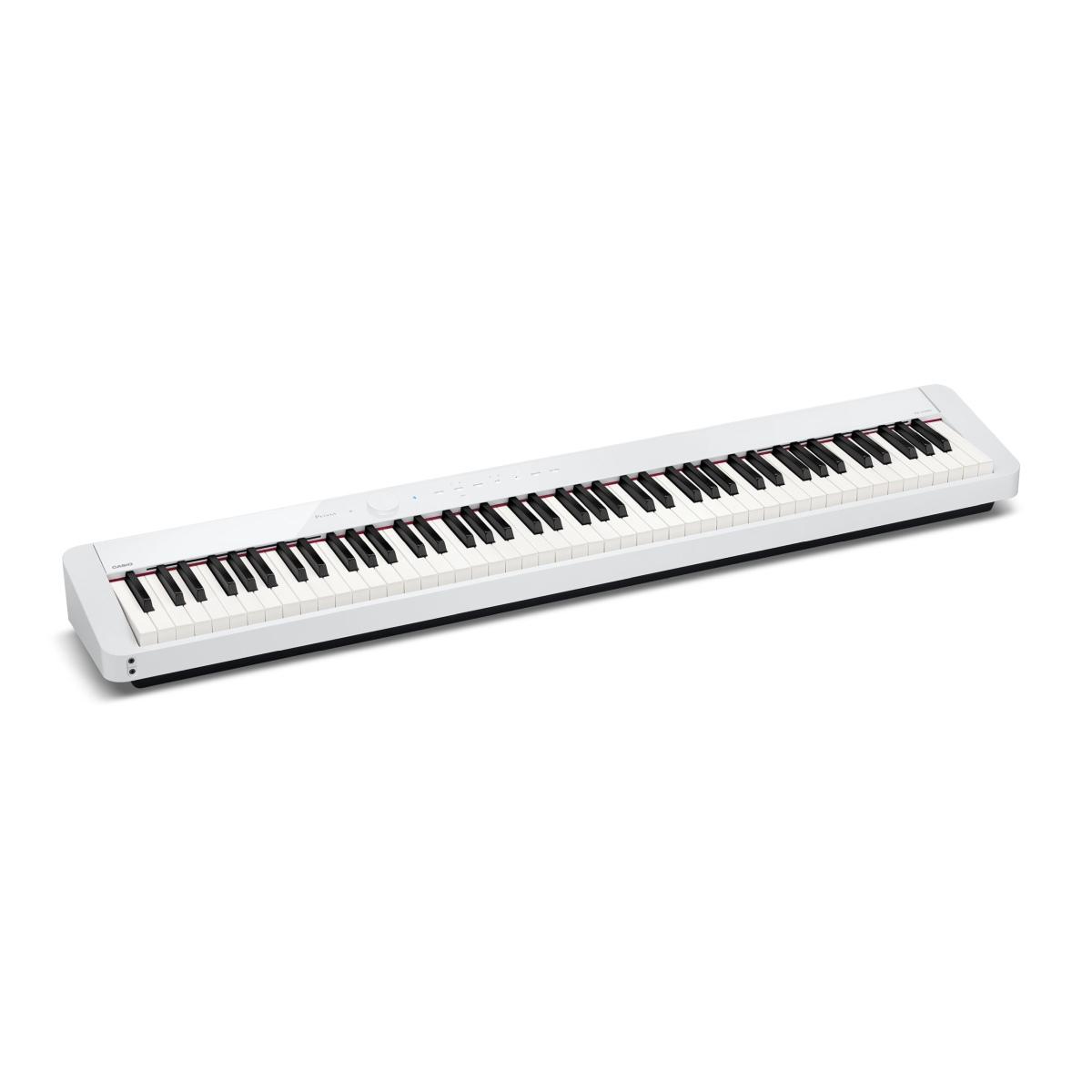 Casio px s1100we bundle pianoforte digitale 88 tasti pesati bianco + supporto
