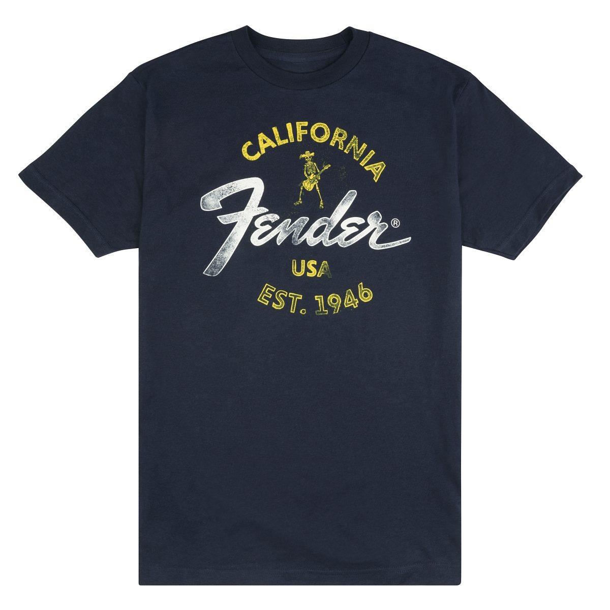 Fender baja blue t shirt (m)