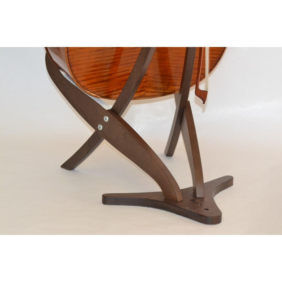 Visio stand per violoncello noce