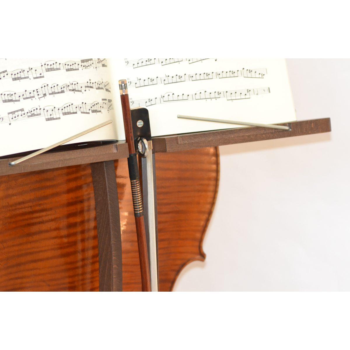 Visio stand per violoncello noce