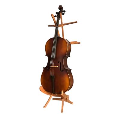 Visio stand per violoncello noce