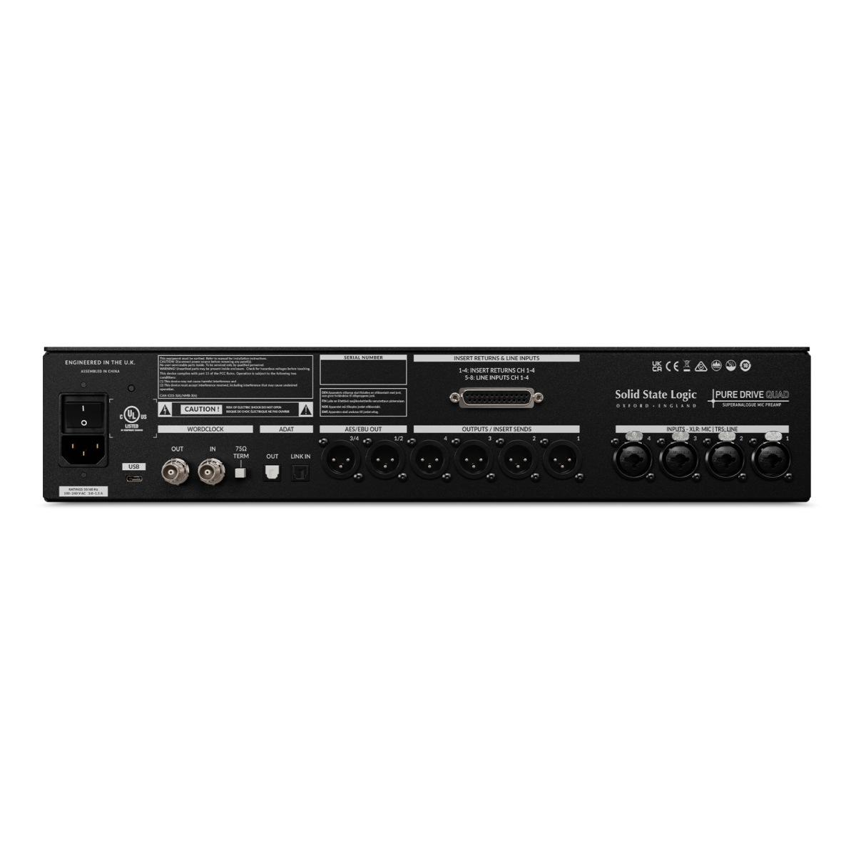 SOLID STATE LOGIC PureDrive Quad