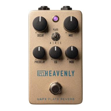 UNIVERSAL AUDIO UAFX Heavenly Plate Reverb EFFETTO RIVERBERO A PEDALE PER CHITARRA
