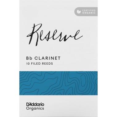 D'ADDARIO RESERVE ORGANIC 10 ANCE PER CLARINETTO IN Bb N° 3 1/2+