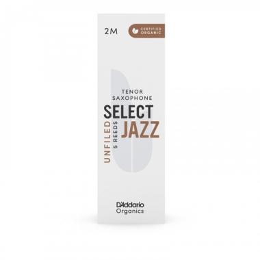 D'addario organic select jazz 5 ance per sax tenore unfiled 2m
