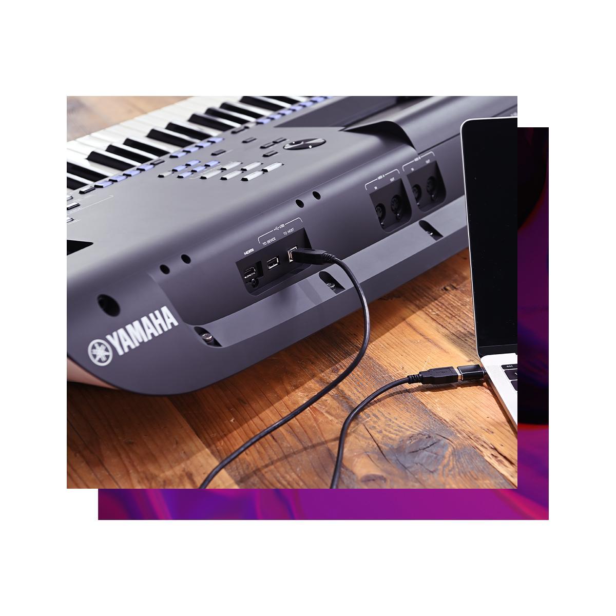 Yamaha genos 2 workstation arranger 76 tasti