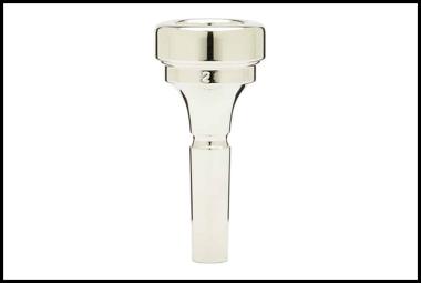 DENIS WICK 2 Bocchino Cornetta CLASSIC Silver Plated