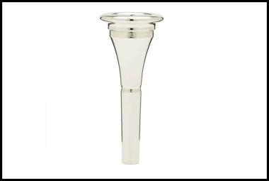 DENIS WICK 4 Bocchino Corno bordo largo CLASSIC Silver Plated