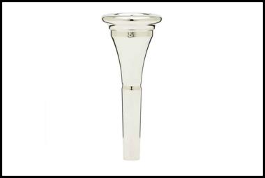 DENIS WICK 5 Bocchino Corno bordo largo CLASSIC Silver Plated