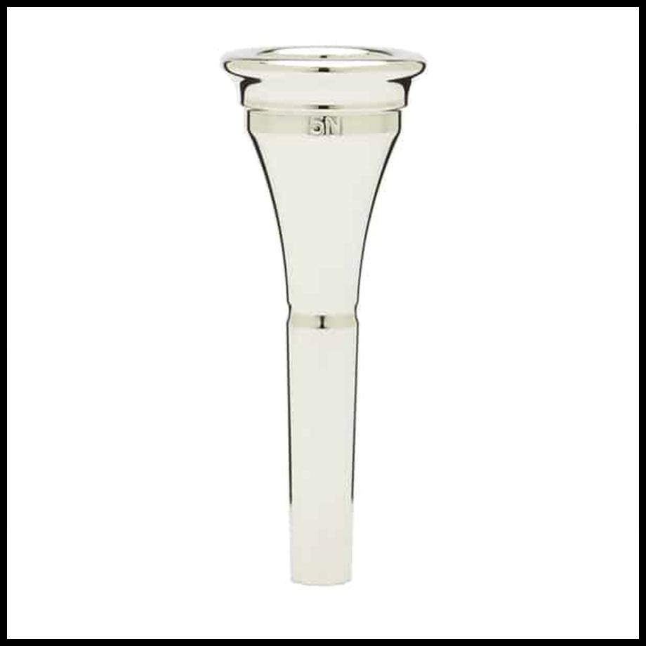 DENIS WICK 5N Bocchino Corno bordo stretto CLASSIC Silver Plated