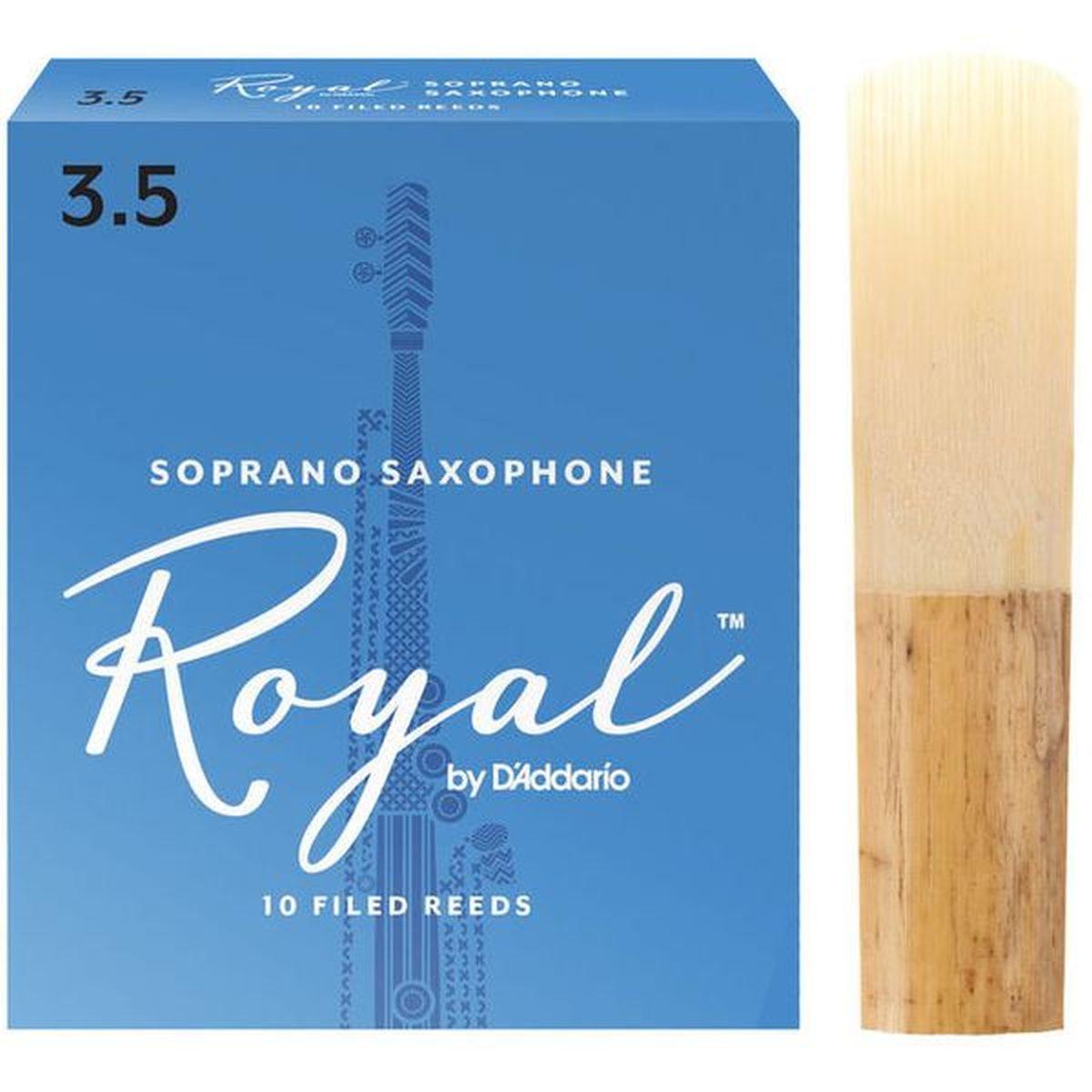 Rico royal 10 ance per sax soprano n° 3 1/2
