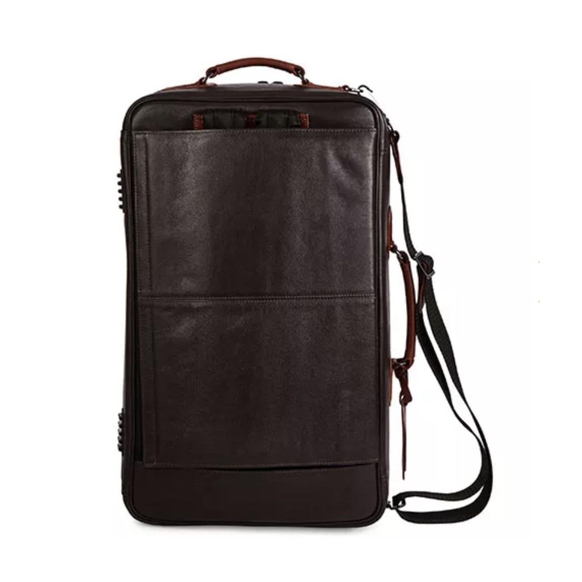 Gard 9-ecln custodia in pelle marrone scuro per tromba e flicorno