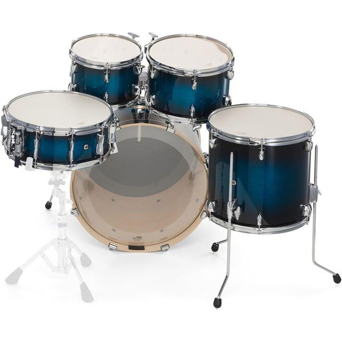 Yamaha stage custom standard 22 deep blue sunburst batteria acustica