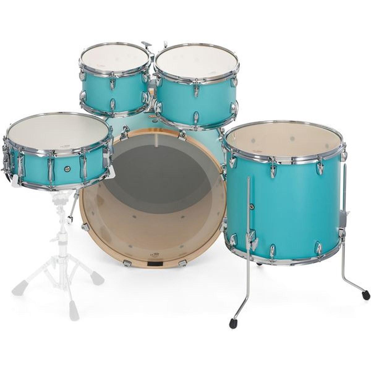 Yamaha stage custom standard 22 matte surf green batteria acustica