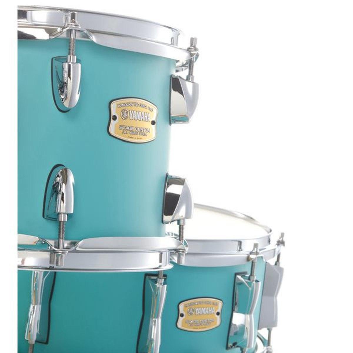 Yamaha stage custom standard 22 matte surf green batteria acustica