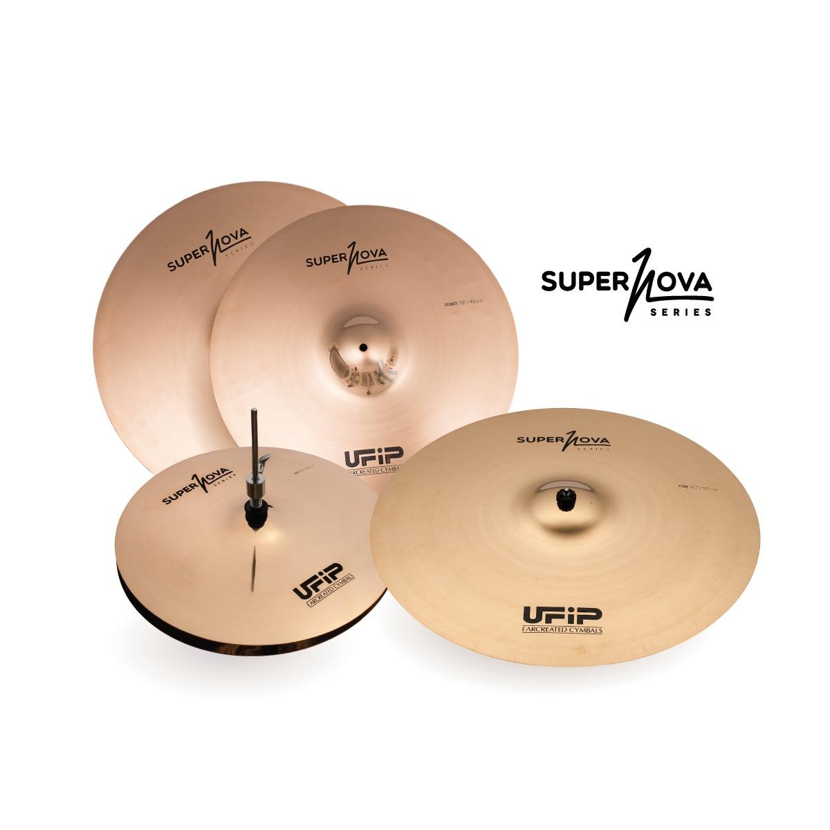 Ufip supernova full bundle 16 - 18 - 20 - 14 + custodia professionale