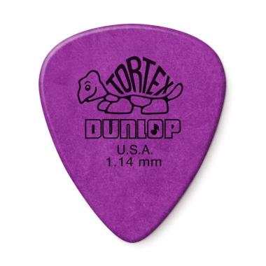 DUNLOP 418 TORTEX STANDARD PURPLE 1.14 mm