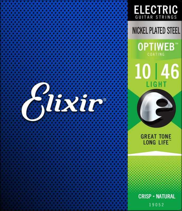 Elixir optiweb 19052 set corde chitarra elettrica