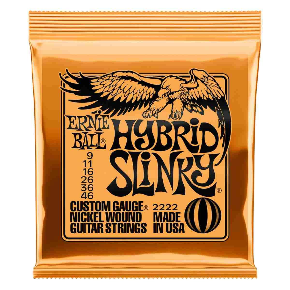 Ernie ball 2222 set corde chitarra elettrica