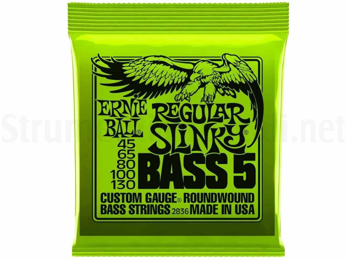 Ernie ball 2836 set corde basso elettrico