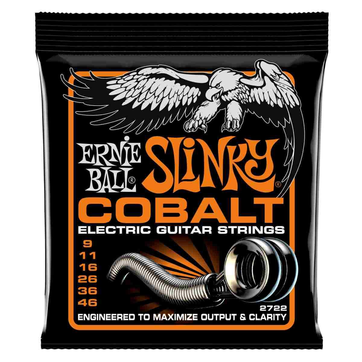 Ernie ball 2722 cobalt set corde chitarra elettrica