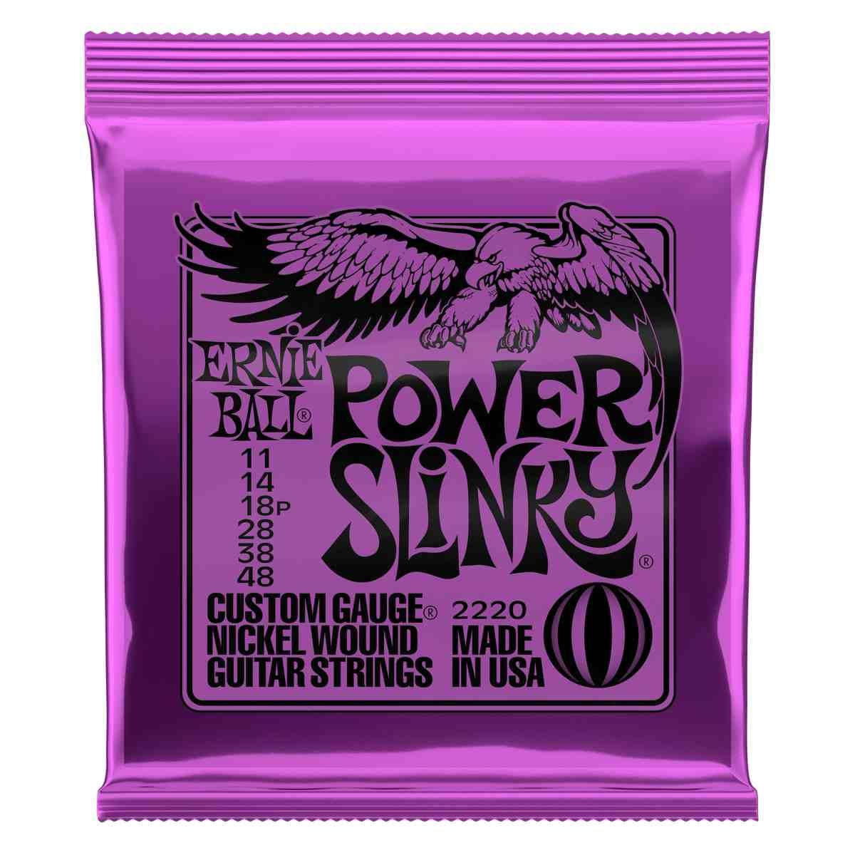 Ernie ball 2220 set corde chitarra elettrica