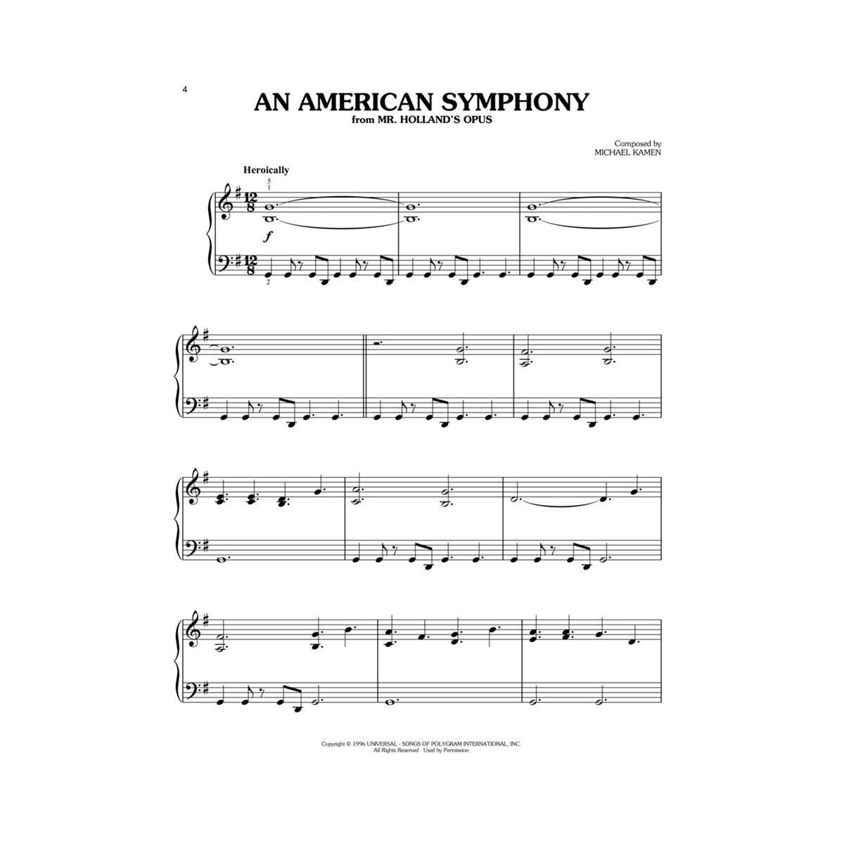 First 50 movie themes easy piano