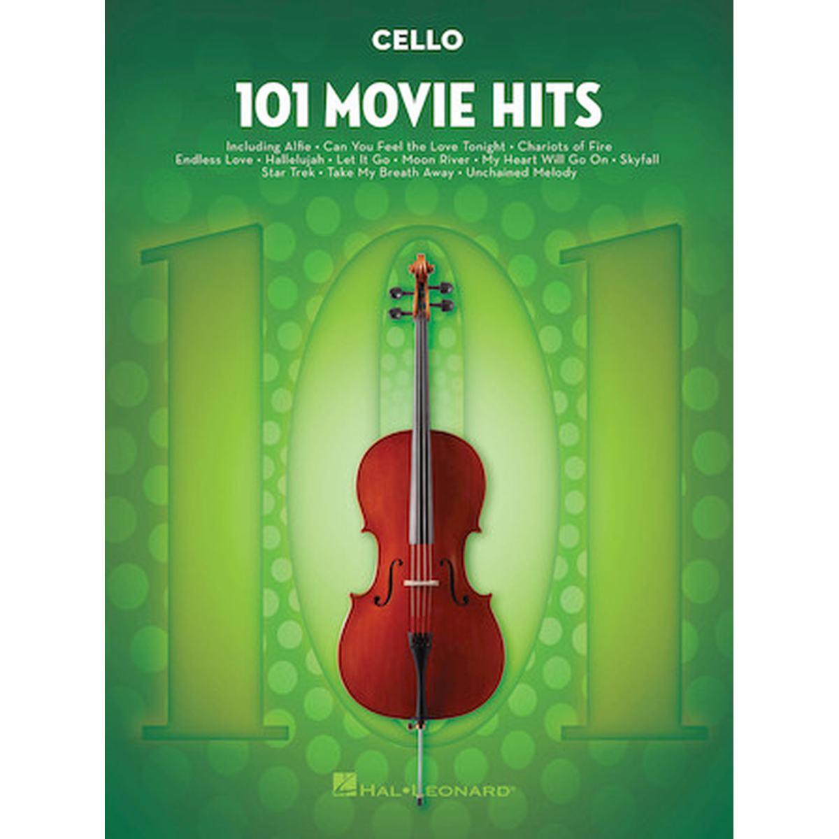 101 movie hits per violoncello