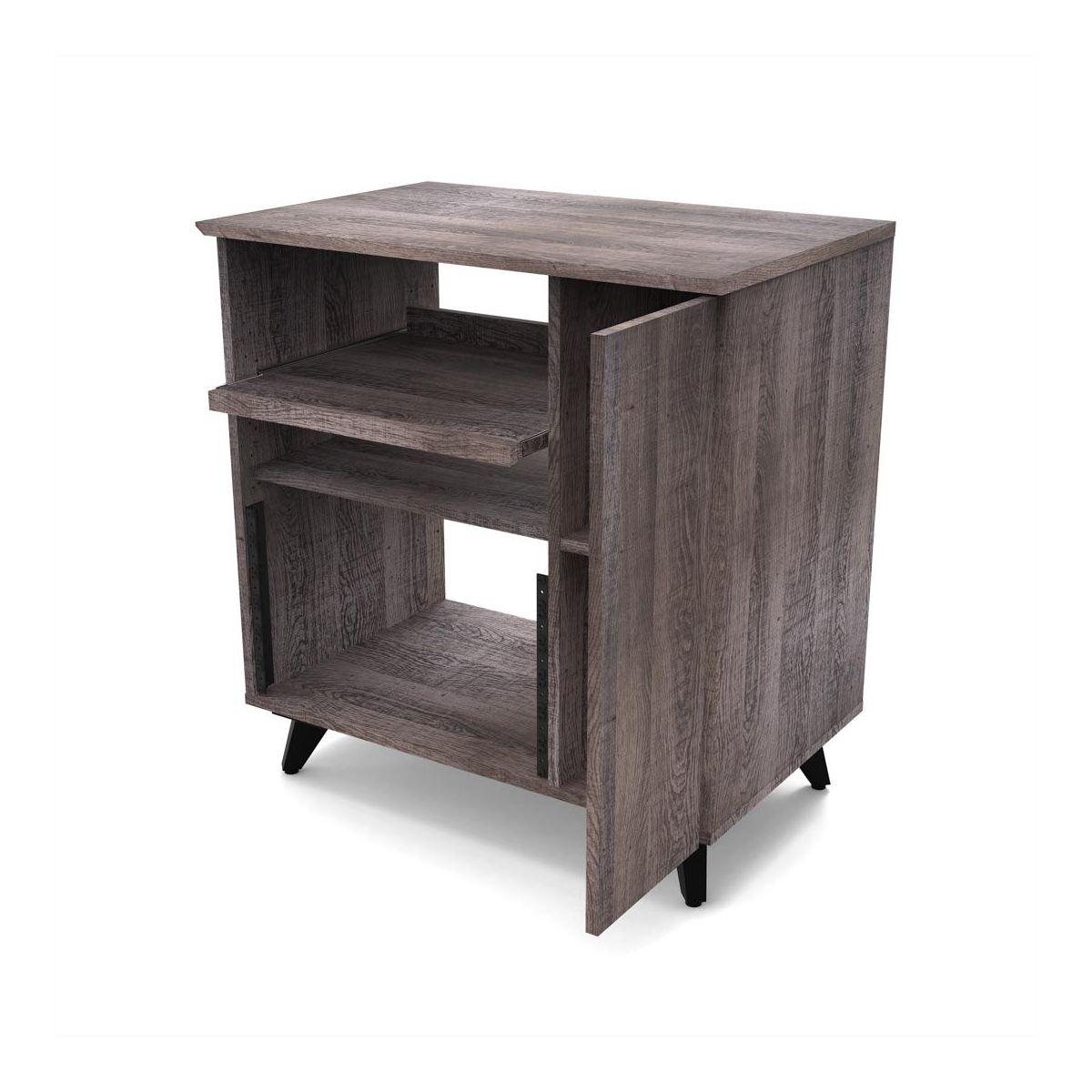 Glorious modular side rack walnut