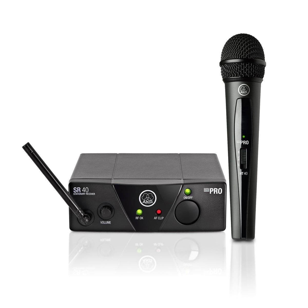 AKG WMS40 MINI VOCAL SET BD ISM3 MICROFONO PALMARE WIRELESS PER VOCE 864.850MHz