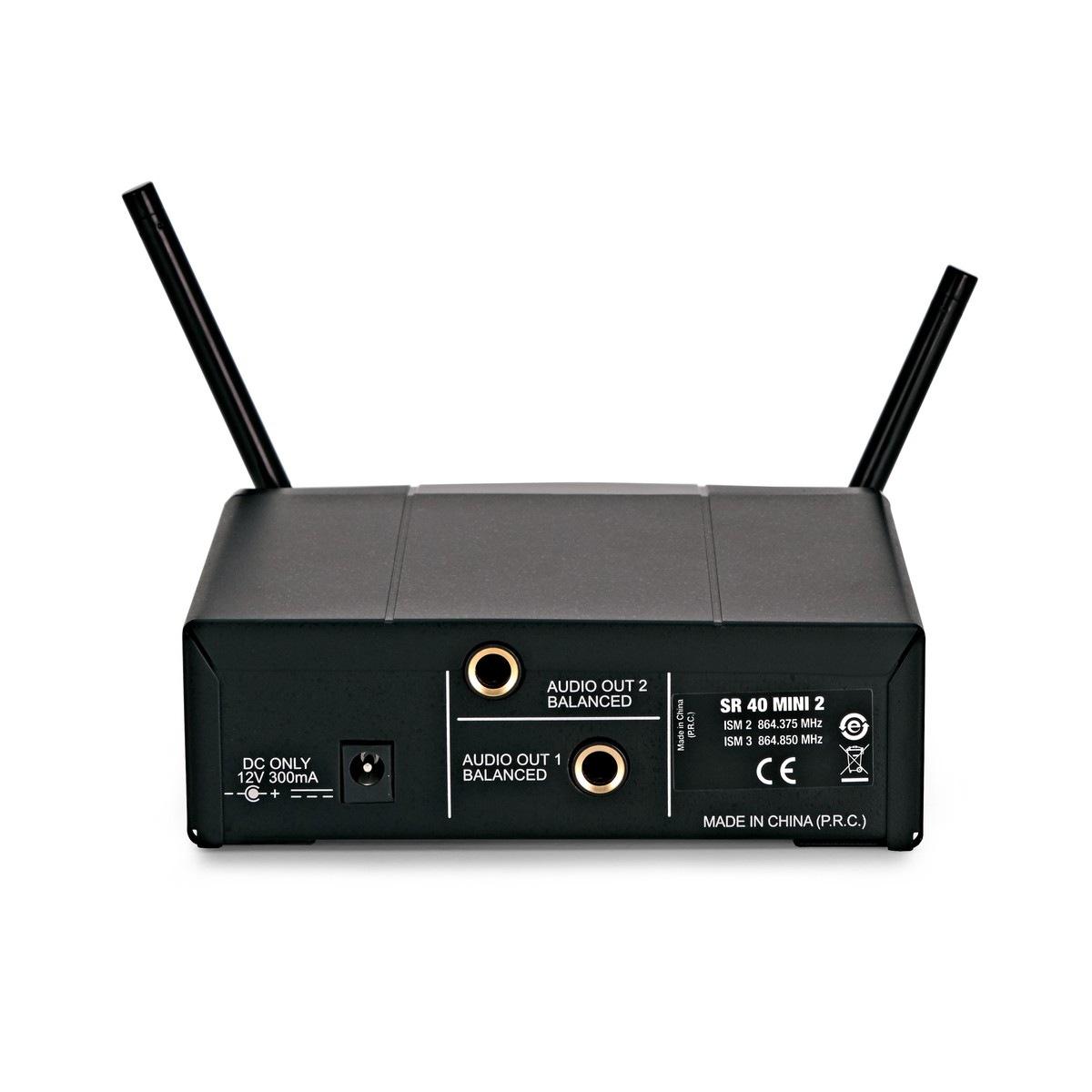 AKG WMS40 Mini 2 Dual Vocal Set US25-B-D DOPPIO SISTEMA PALMARE WIRELESS (660 - 865MHz)