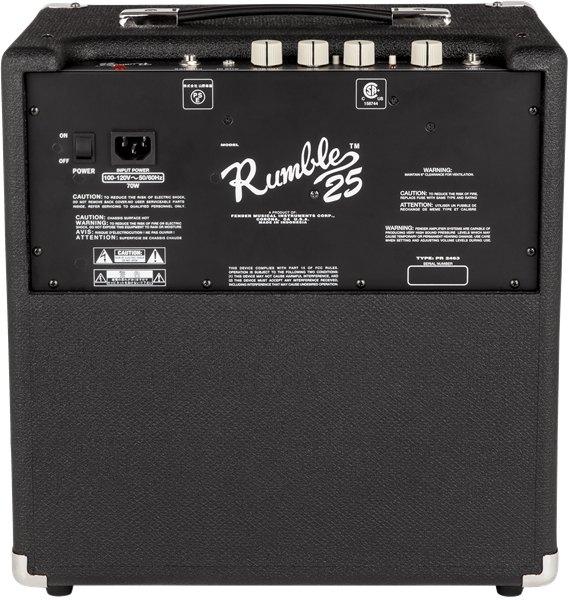 Fender rumble 25 v3 amplificatore combo per basso