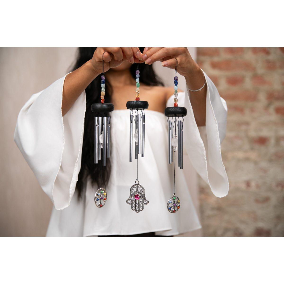 SONIC ENERGY CC12MINI MINI CAMPANELLO CHAKRA 12"/ 30 CM ARGENTO