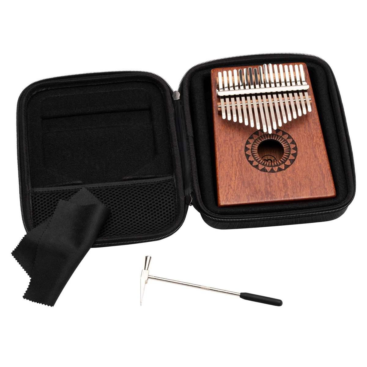 MEINL KA17SU  Sound Hole Designer Kalimba Sun