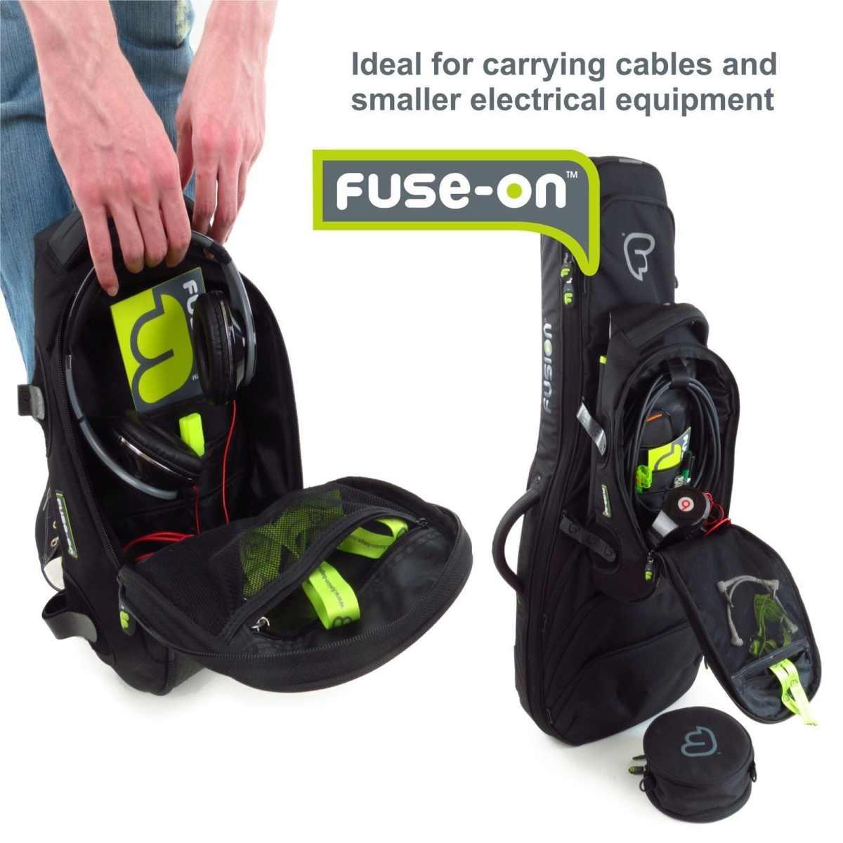 FUSION UA-02-B Zaino Medium Black/Blue