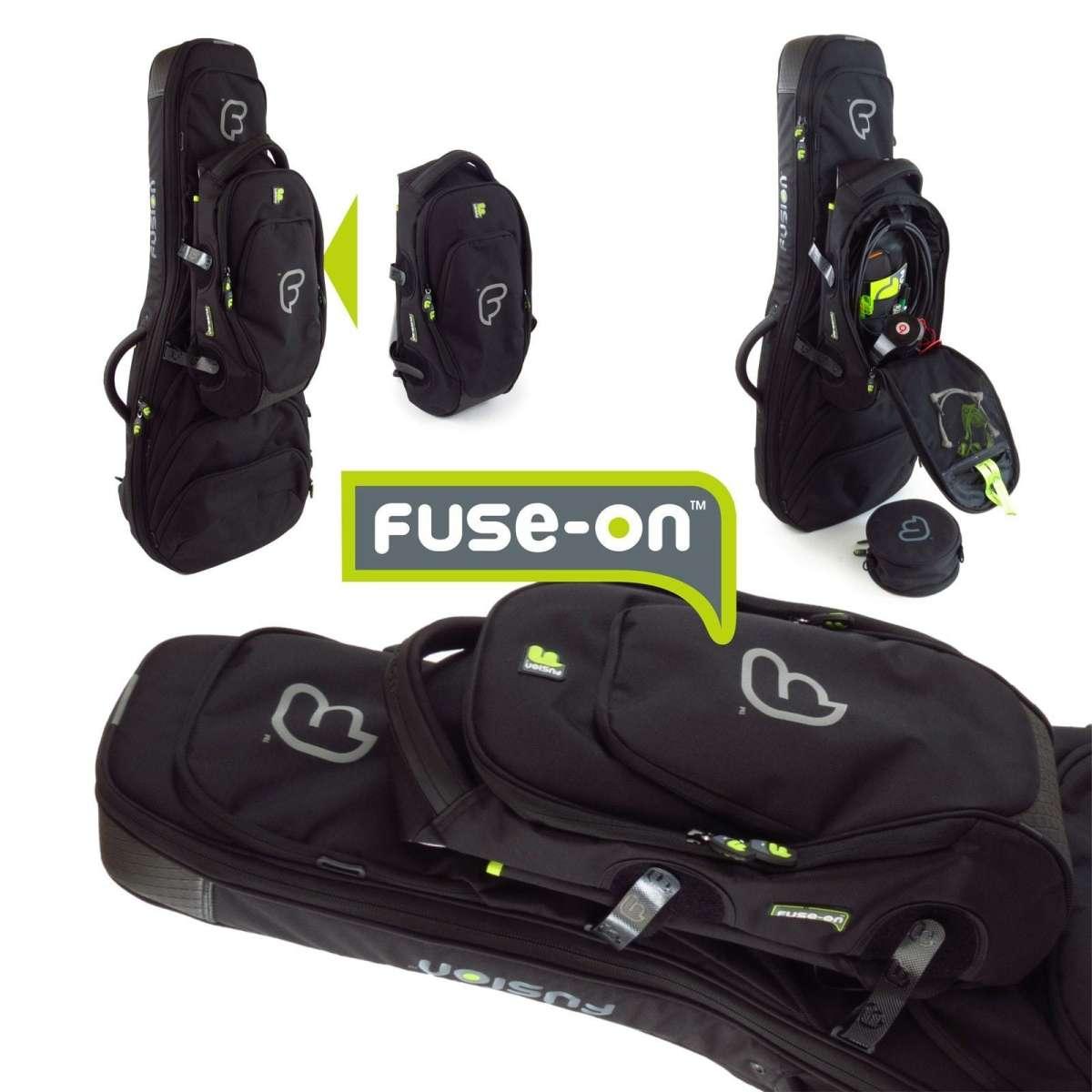 FUSION UA-02-BK Zaino Medium Black