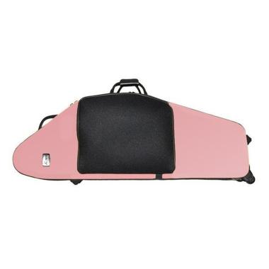 K ses 40618ro premium custodia per sax baritono colore rosa