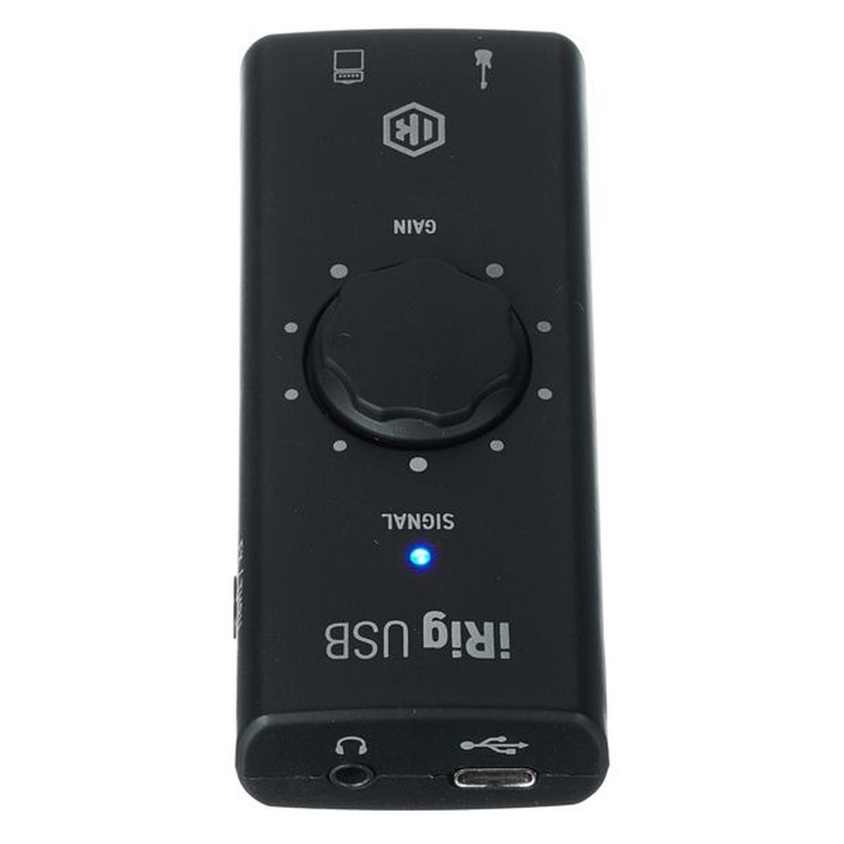 IK MULTIMEDIA iRig USB - Interfaccia audio universale per chitarra/basso - PC e MAC