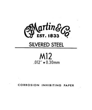 Martin m12 corda singola chitarra acustica/elettrica