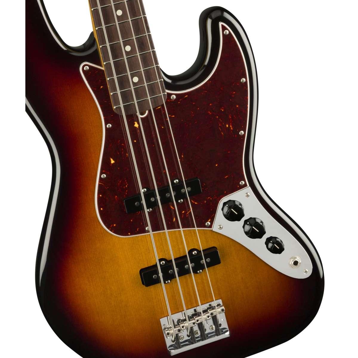 Fender american professional ii jazz bass rw 3 tone sunburst basso elettrico 4 corde