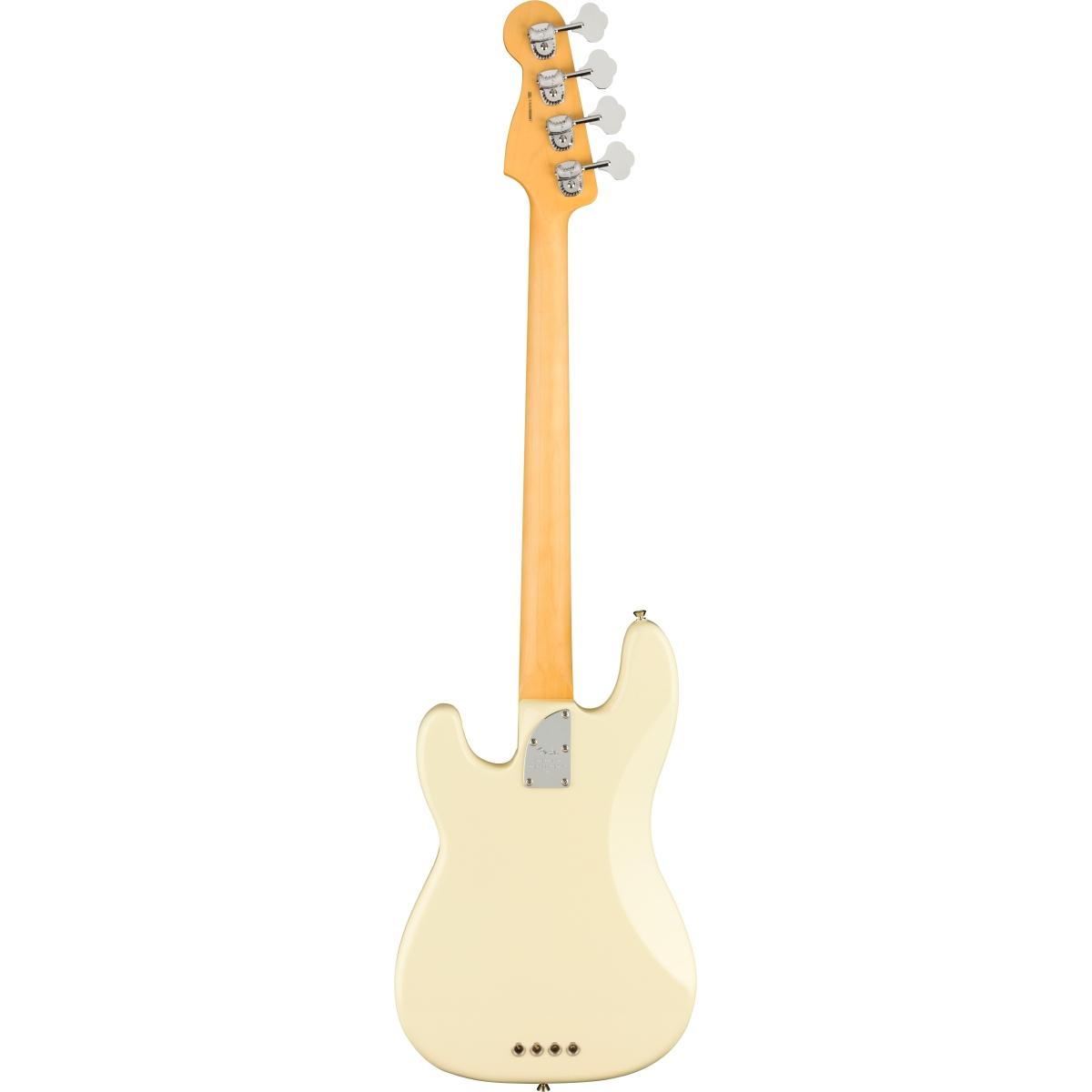 Fender american professional ii precision rw olympic white basso elettrico 4 corde