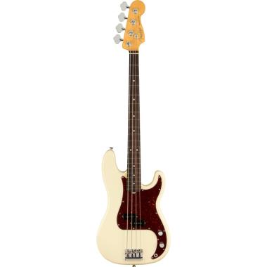 Fender american professional ii precision rw olympic white basso elettrico 4 corde