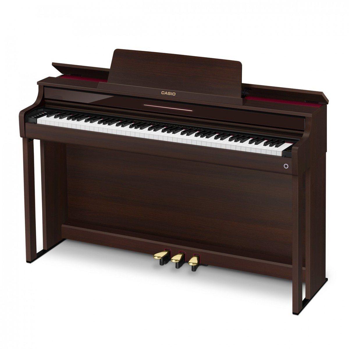 Casio ap-550 bn brown pianoforte digitale