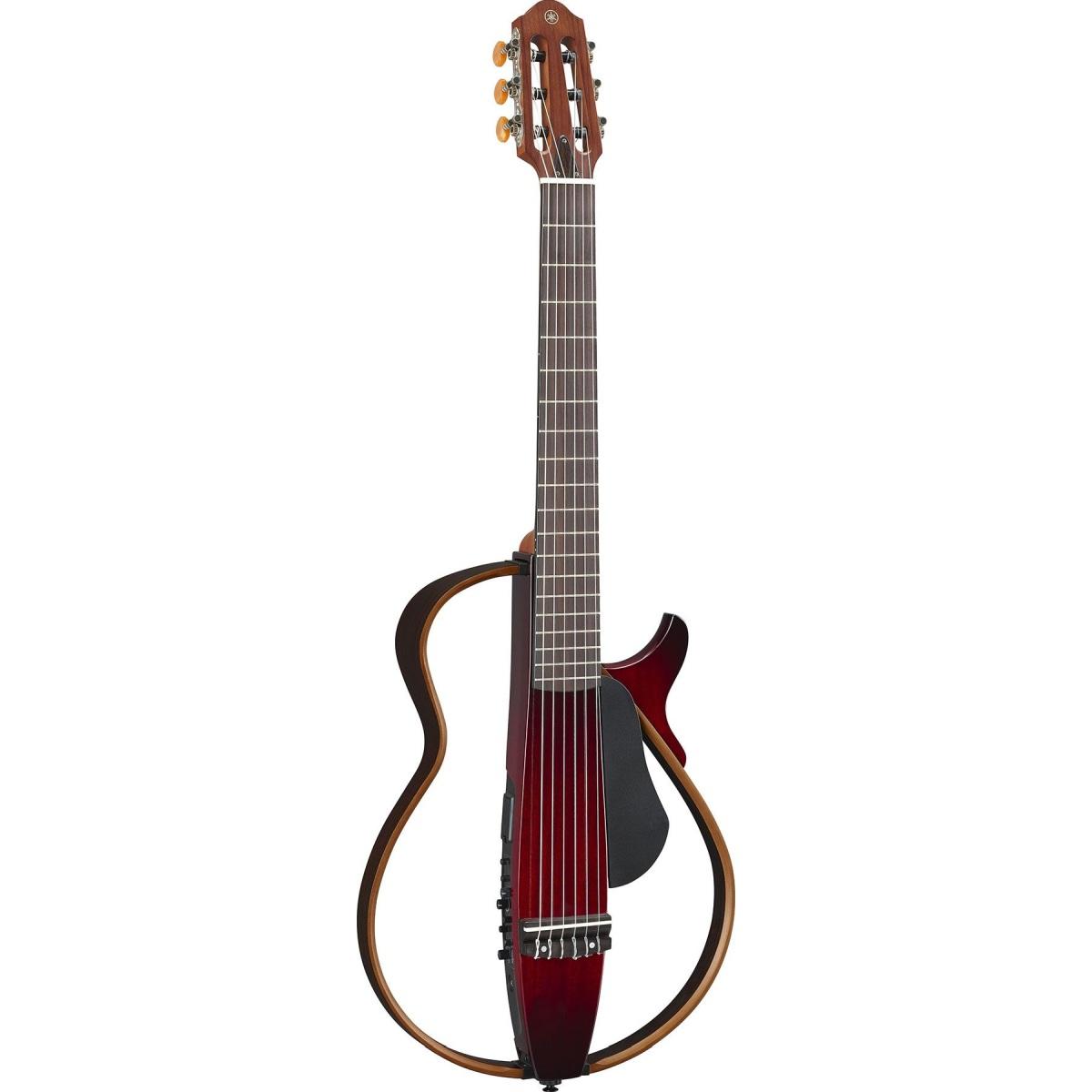 Yamaha slg200n crimson red chitarra classica elettrificata