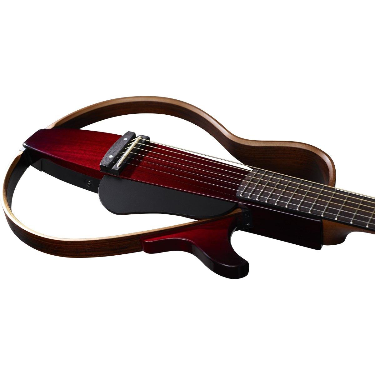 Yamaha slg200n crimson red chitarra classica elettrificata
